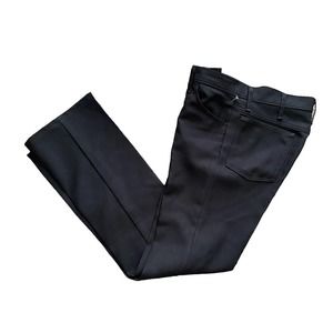 Vtg Wrangler Wrancher Boot Cut Western Rodeo Workwear Pants Polyester Mens 31x32